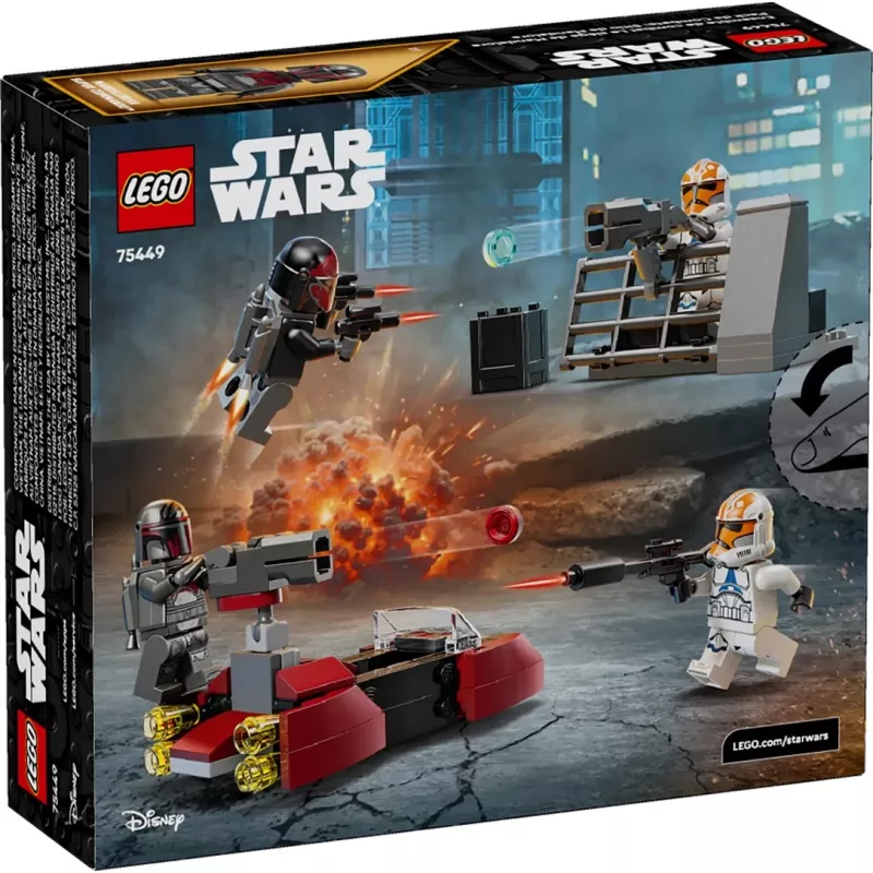 LEGO STAR WARS 75449 Oblężenie Mandalore – zestaw bitewny