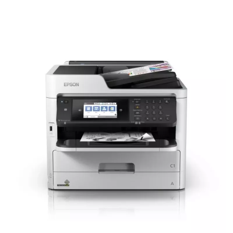 Drukarka atramentowa Epson WorkForce Pro WF-M5799DWF monochromatyczna wielofunkcyjna A4, o wysokim obciążeniu 60–100 tys. stron