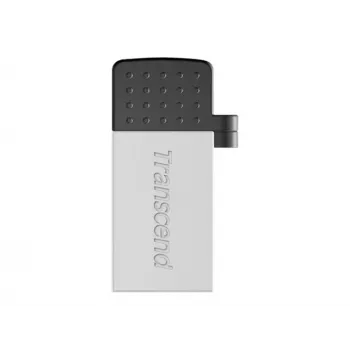 Transcend JetFlash Mobile 380 - Pamięć USB - 16 GB - USB 2.0 - Srebrny (TS16GJF380S)
