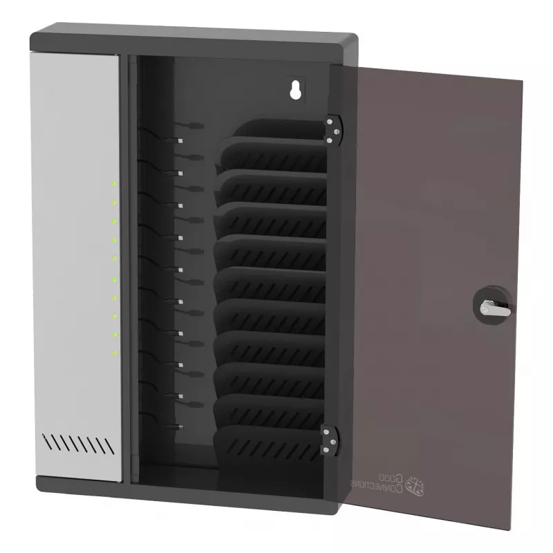 Good Connections szafka do ładowania naścienna do 11 urządzeń, USB-C, port 30 W