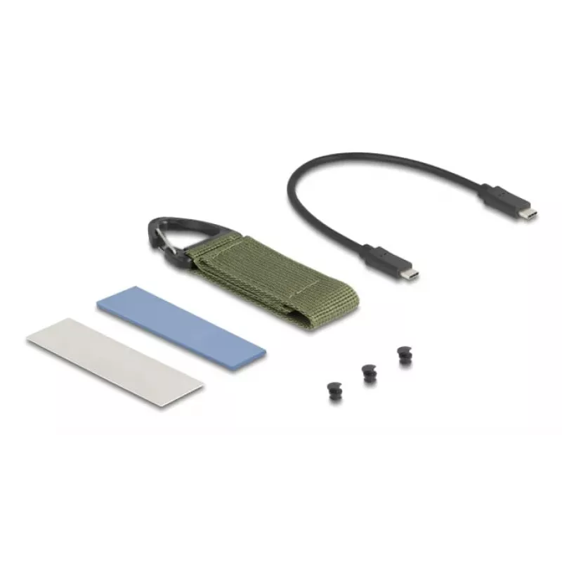 Obudowa SSD DeLOCK 42033 Szara M.2 PCI Express 40 Gbit/s