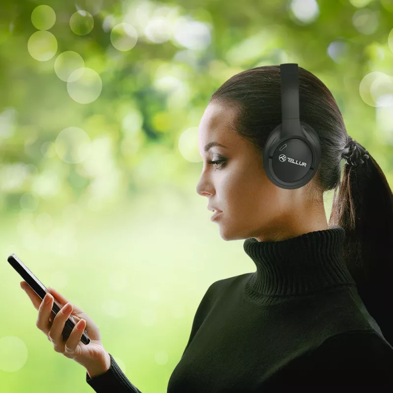 Słuchawki Tellur Vibe Bluetooth nauszne ANC