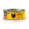 Mokra karma dla kota 3coty Chicken Cheers 75 g — kompletna mokra karma dla dorosłych kotów, saszetka na jedną porcję, 12% białka, 7,5% tłuszczu, 80% wilgotności
