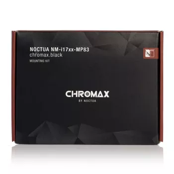 Zestaw montażowy Noctua NM-I17XX-MP83 chromax.Czarny do chłodzeń Noctua kompatybilnych z LGA1700