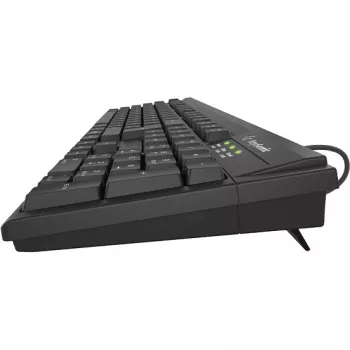 KeySonic KSK-8008U-IP klawiatura Dom/Biuro USB Czarny