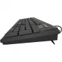 KeySonic KSK-8008U-IP klawiatura Dom/Biuro USB Czarny