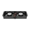 Wentylator chłodzący Extralink 2 FANS ROOF COOLING UNIT 220V AC Czarny Metal