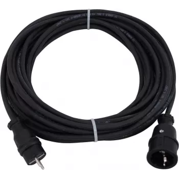 Przedłużacz PSSO 30245708 3x1,5 mm² 15 m czarny