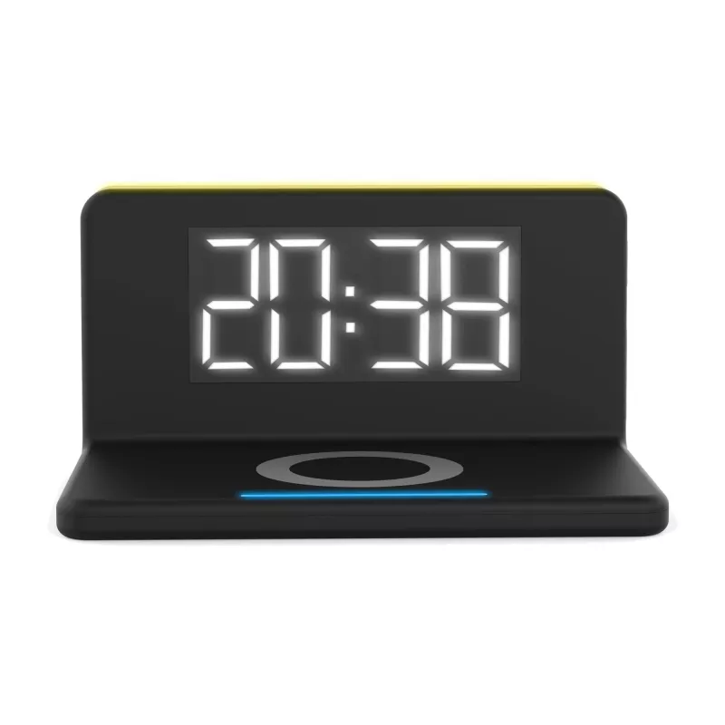 Alarm Clock Terratec ChargeAir Digital Czarny żółty 286141