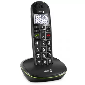 Telefon DECT Doro PhoneEasy 110 Identyfikacja dzwoniącego Czarny