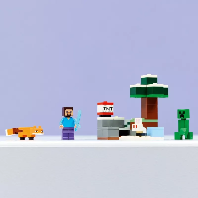 LEGO MINECRAFT 21583 Przygoda Steve'a w tajdze