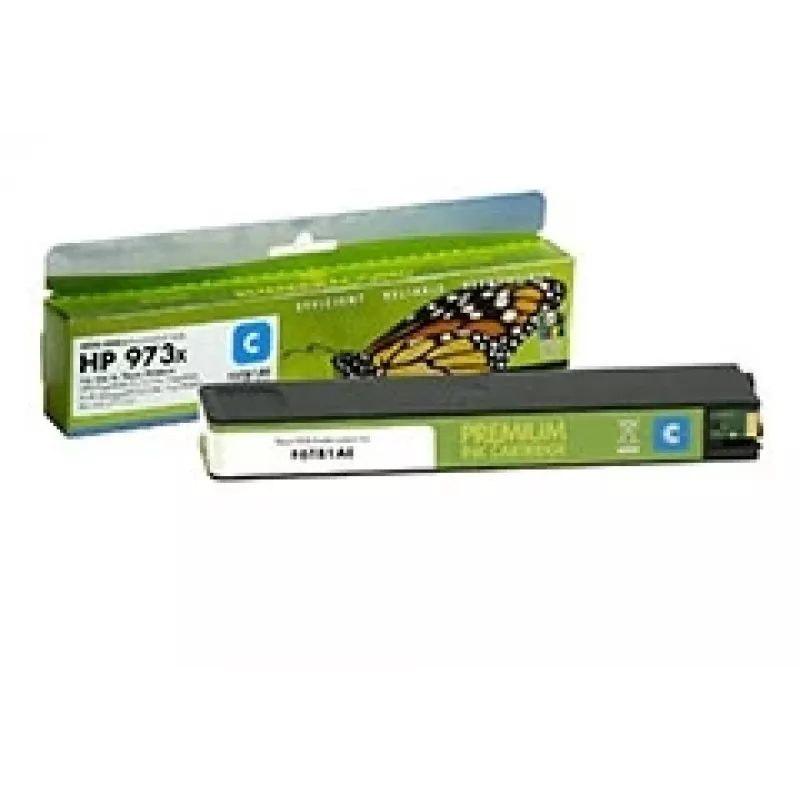 Kompatybilny wkład atramentowy Static-Control HP nr 973X cyjan (F6T81AE) z nowym chipem