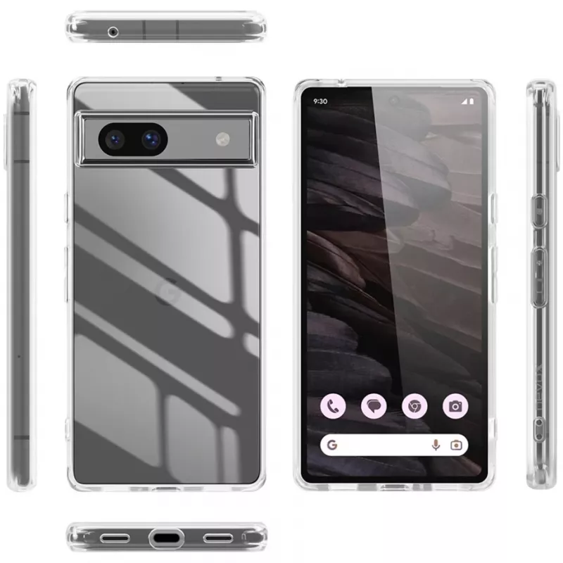 StyleShell SHOCKFLEX, etui na telefon przezroczyste, Google Pixel 8A