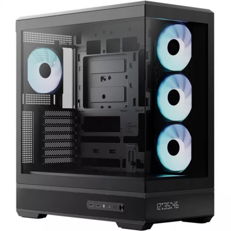 Obudowa komputerowa AeroCool Geh Midi P500B-Digi Czarny
