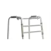 Balkonik VITEA CARE PPC013VC — 4-kołowy rollator aluminiowy, regulowana wysokość 81,5–91,5 cm, koła 8 cm, szerokość 550 mm, maks. użytkownika 110 kg