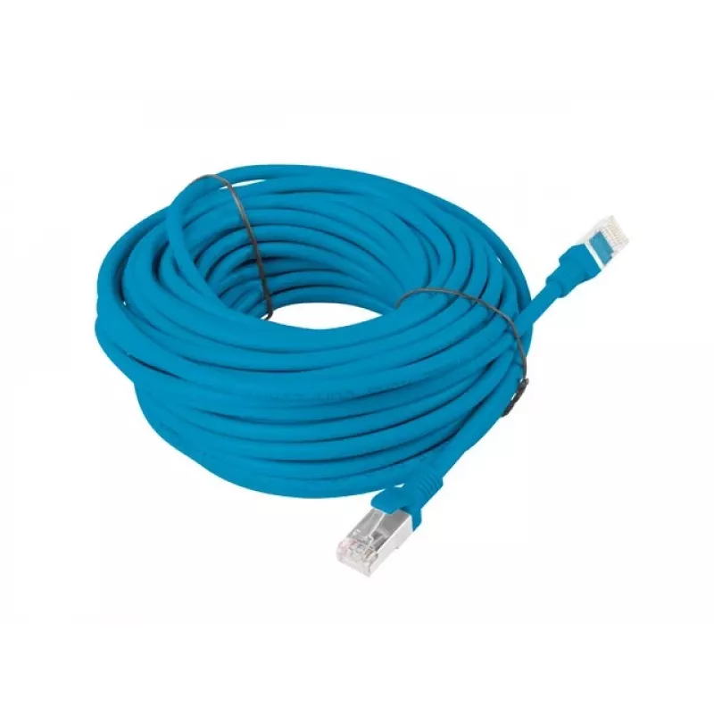 KABEL KROSOWY LANBERG RJ45 KAT. 6 UTP 15M NIEBIESKI