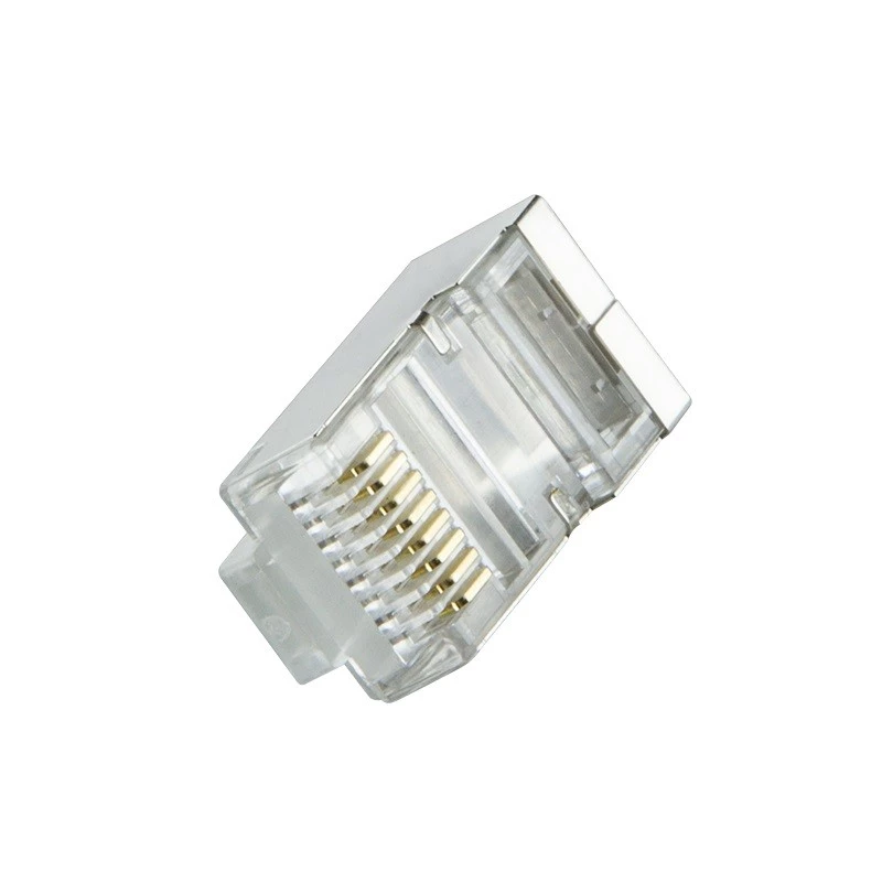 Złącze przewodowe RJ45 LogiLink MP0022 Czarny Przezroczysty