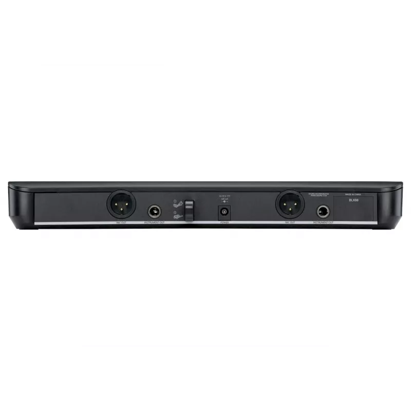 Shure BLX288E/SM58-H8E - system bezprzewodowy z odbiornikiem i dwoma mikrofonami SM58