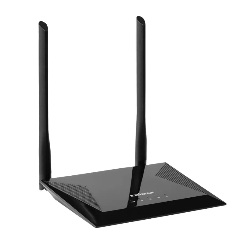 Router bezprzewodowy Edimax N300 Fast Ethernet Single-band (2,4 GHz) Czarny