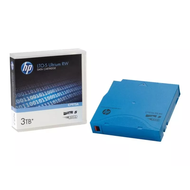 Hewlett Packard Enterprise HPE Ultrium Non-Custom Labeled Data Cartridge - 20 x LTO Ultrium 5 - 1,5TB / 3TB - etykietowana - Jasnoniebieski - Nośnik danych (C7975AN)
