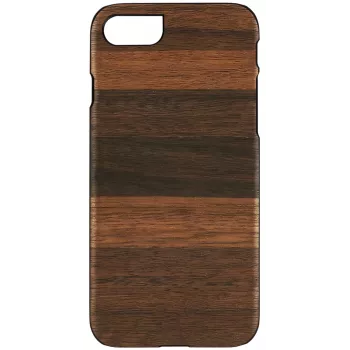 Etui ochronne Man and Wood na iPhone 7/8 — fango Czarny