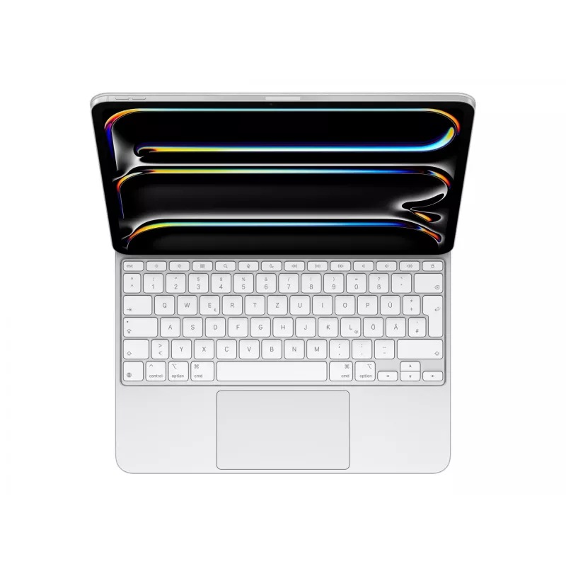 Apple Magic klawiatura do iPad Pro 13-calowy M4 niemiecki Biały QWERTZ Trackpad