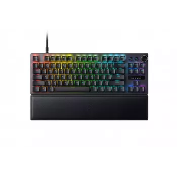 Razer Huntsman V3 Pro Tenkeyless 8KHz | Klawiatura gamingowa | Przewodowa | US | Czarny | USB Type-C | Razer Analog Optical Switch Gen-2