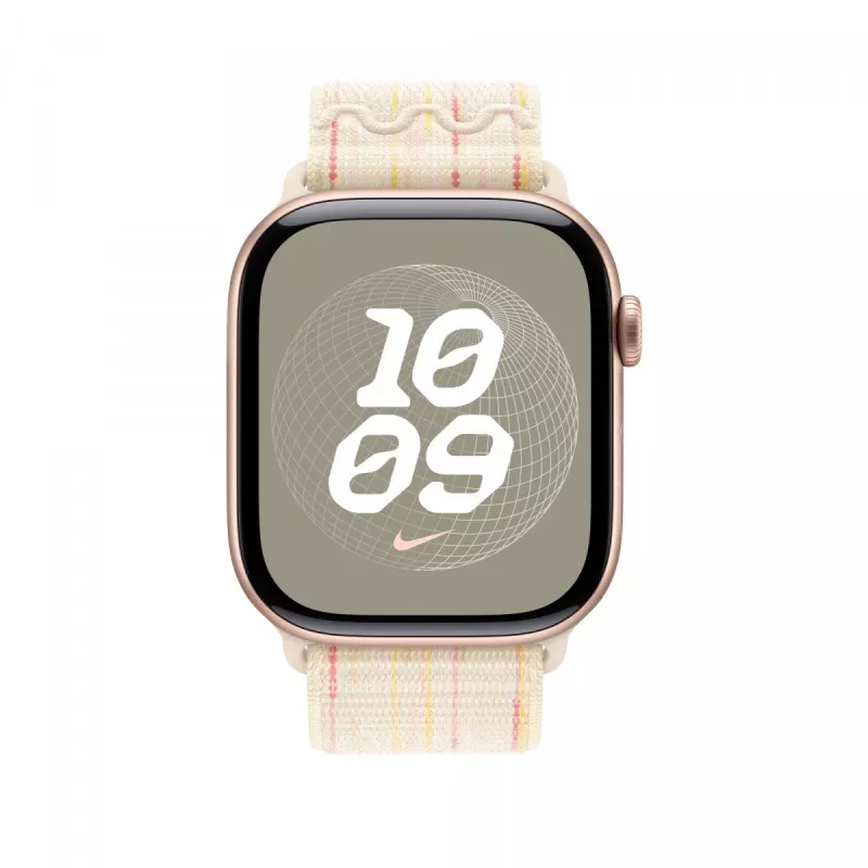 Starlight/Różowy Nike Sport Loop 46 mm