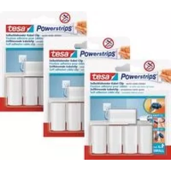 tesa 58035 Powerstrips® Klips do kabli Zawartość: 15 szt. (58035-00500-01)