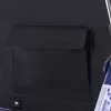 Czterokołowy balkonik z siedziskiem, niebiesko/czarny