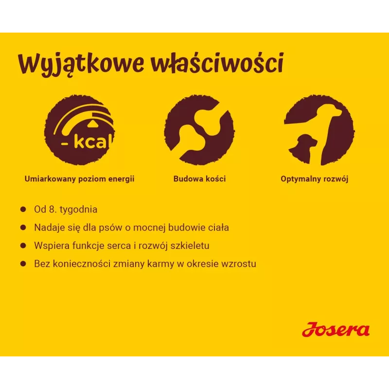 JOSERA Kids - sucha karma dla psa - 12,5kg