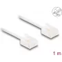 Kabel sieciowy DeLOCK RJ45 Cat.6 UTP Ultra cienki 1m biały