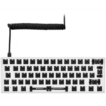 Sharkoon Skiller SGK50 S4 Barebone Klawiatura Gaming USB Biała
