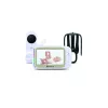 Motorola 5.0” Wi-Fi Video Baby Monitor z uchwytem Stargrip do łóżeczka | VM45 Connect | Biały