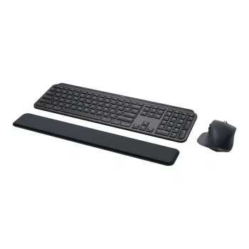 Logitech MX Keys Combo for Business – Zestaw klawiatura i mysz – podświetlany – bezprzewodowy – Bluetooth LE – QWERTY – GB – Grafitowy