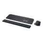 Logitech MX Keys Combo for Business – Zestaw klawiatura i mysz – podświetlany – bezprzewodowy – Bluetooth LE – QWERTY – GB – Grafitowy