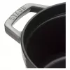 Staub 40509-312-0 rondelek 5,25 l okrągły grafitowy, szary