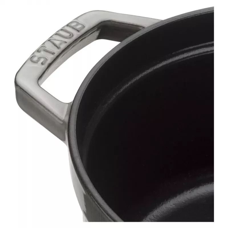 Staub 40509-312-0 rondelek 5,25 l okrągły grafitowy, szary