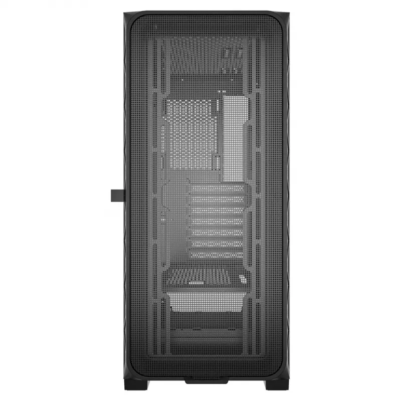 Obudowa gamingowa ATX Gembird CCC-FC-M200 Fornax M200, mesh, bez wentylatorów, czarna