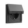 Gira Schuko socket outlet TX_44 Anthrazite model 445467
