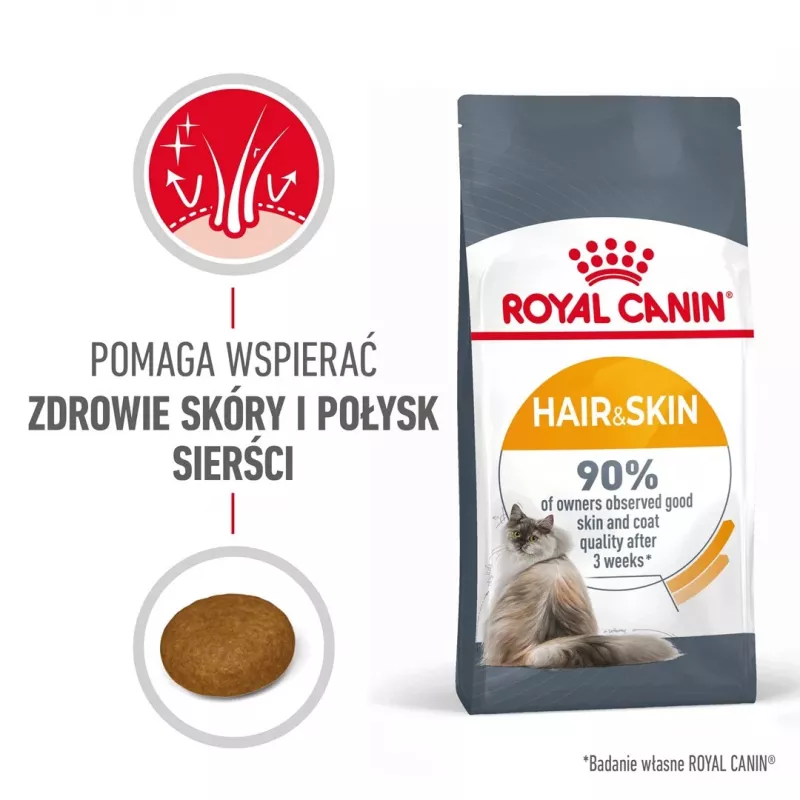 Royal Canin Hair & Skin Care Adult sucha karma dla kotów, 2 kg