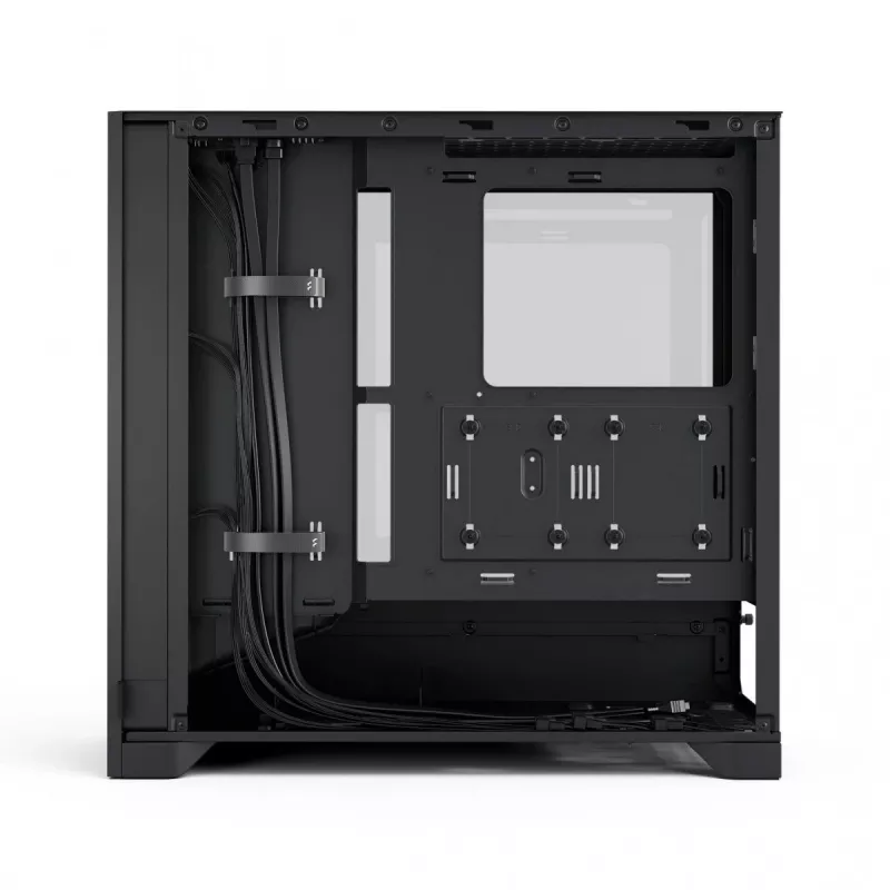 Obudowa PC Fractal Design Pop 2 Air Czarny TG RGB Midi Tower — ATX/Micro‑ATX/Mini‑ITX, 3x120mm przód, 1x120mm tył, zatoki 2,5 cala+3,5 cala