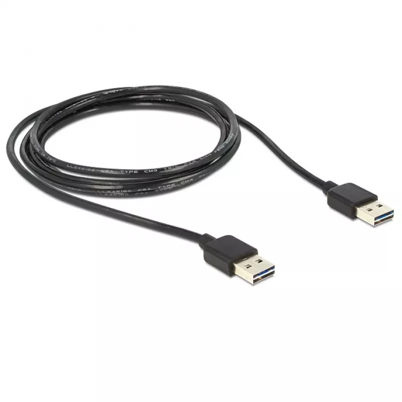 Kabel USB DeLOCK 85556 USB 2.0 2 m Czarny