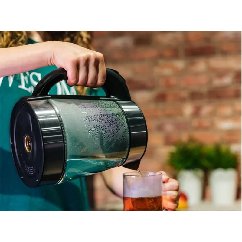 Czajnik szklany LAFE LAFCZA47618 — pojemność 1,5 l, w 100% nadający się do recyklingu