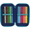 Herlitz TriCase Deep Ocean 31 elementów niebieski poliester 190x70x115 mm