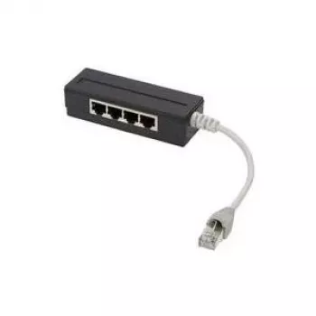 Rozdzielacz sieciowy LogiLink MP0032 Czarny