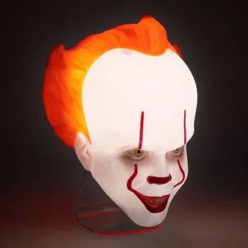 Lampa stołowa Paladone Mask Light PP11207ITV2 Pennywise LED, lampka tematyczna w kształcie maski
