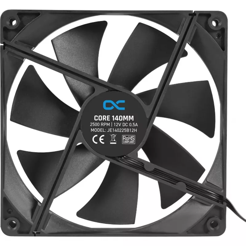 Alphacool Core 140mm PWM Case Fan 2500rpm Czarny
