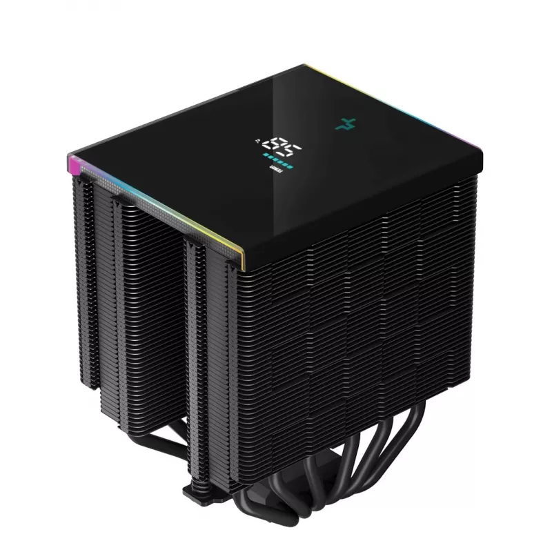 Chłodnica powietrza procesora DeepCool AK620 DIGITAL 12 cm Czarny 1 szt.
