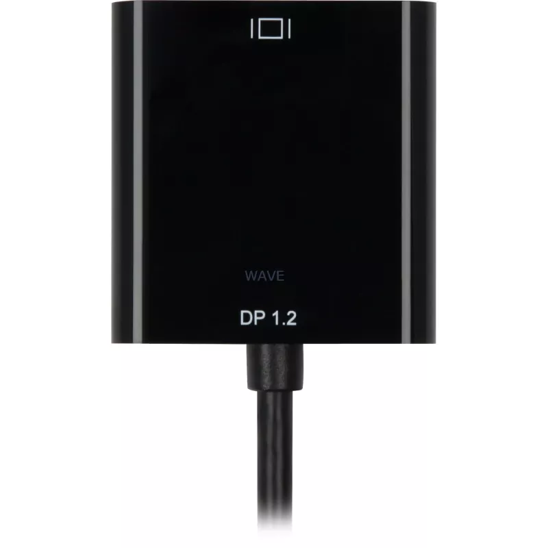 Konwerter DisplayPort 1.2 > DVI24+1, kabel czarny, 15 cm